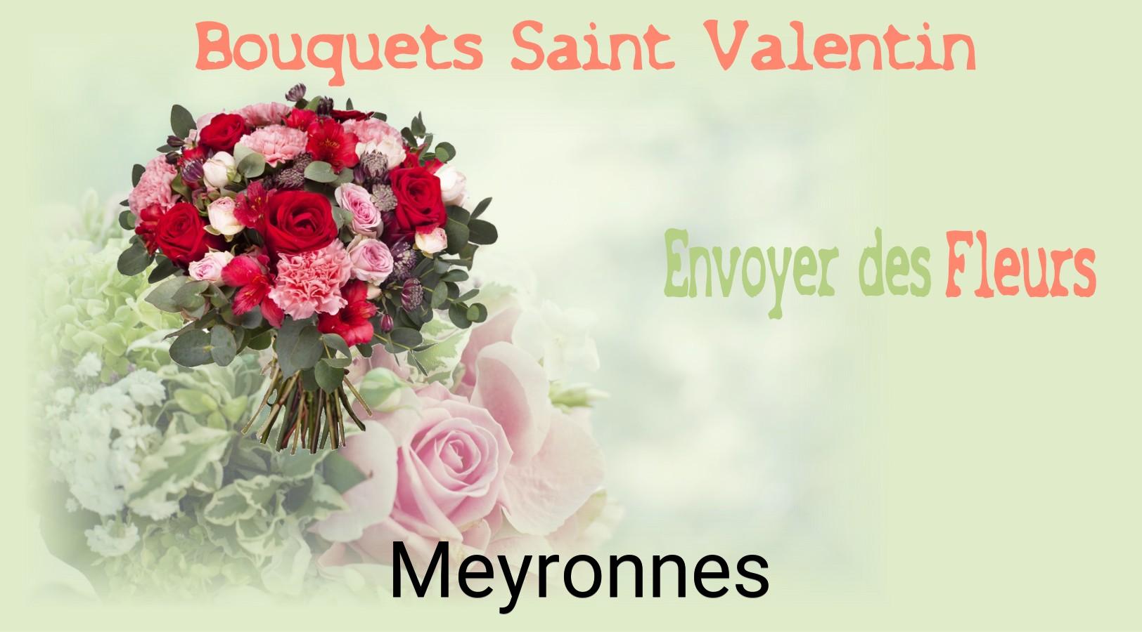 Roses de Saint-Valentin livrées à Meyronnes
